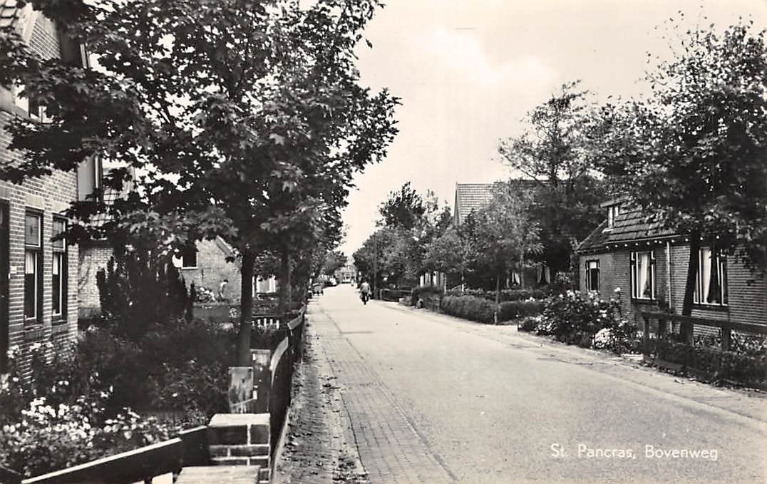 Sint Pancras, Bovenweg Alkmaar, Verzenden, 1940 tot 1960, Ongelopen, Noord-Holland