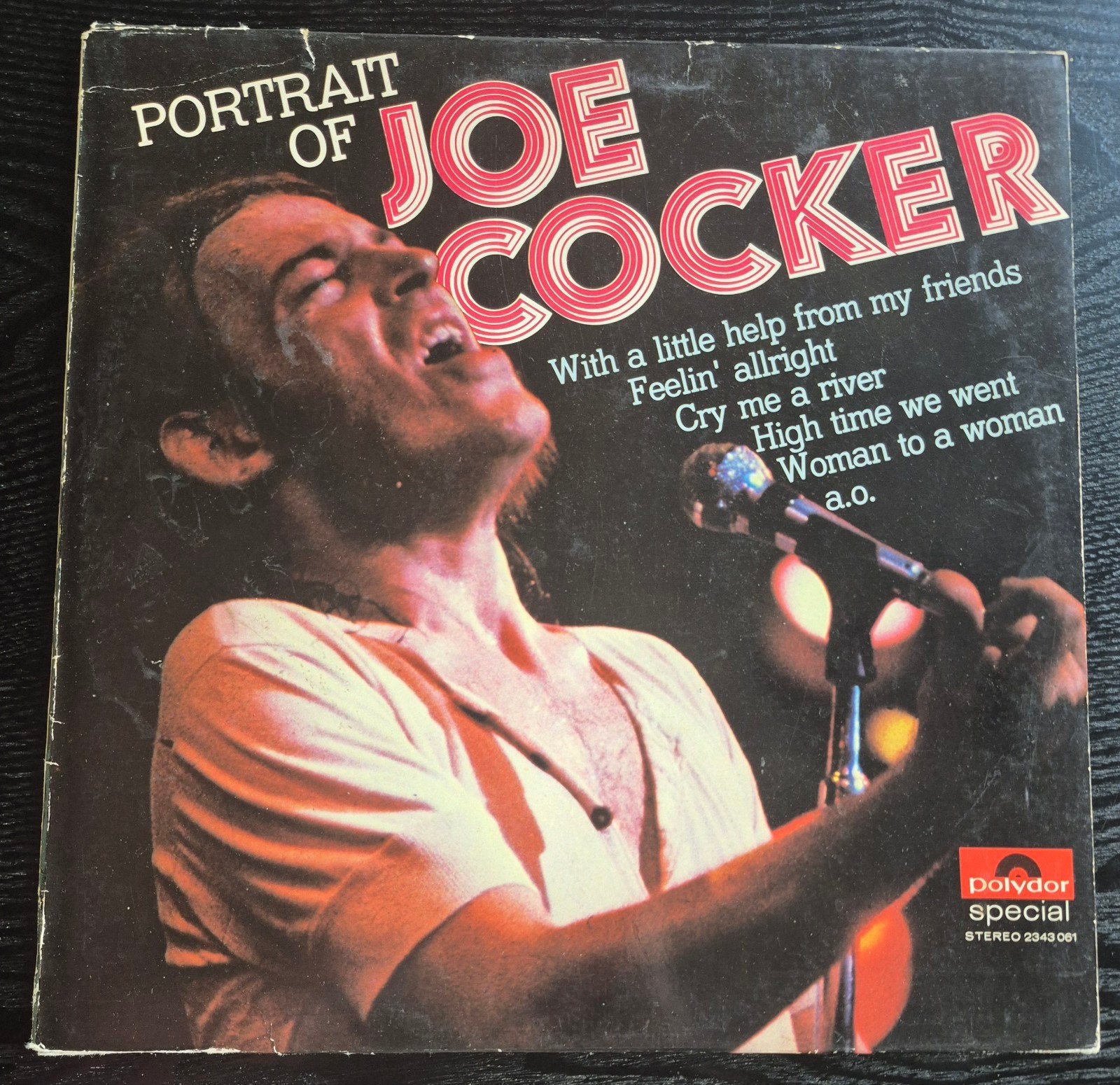 Joe Cocker - Portrait of Joe Cocker LP (Polydor Special), LP, Rock, Gebruikt, Ophalen of Verzenden
