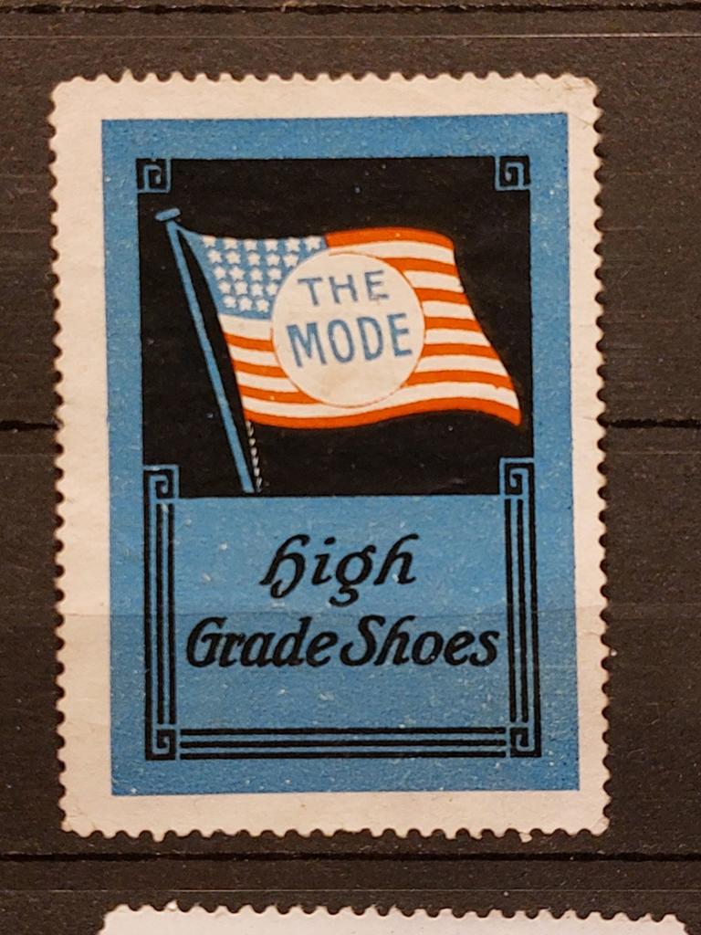 Cinderella reclame 'The Mode High Grade Shoes', Ophalen of Verzenden, Postfris, Overige thema's