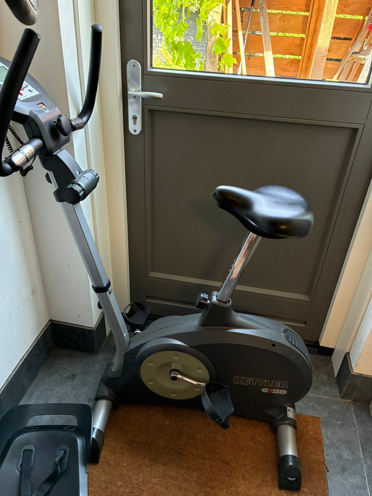 Kettler hometrainer, Sport en Fitness, Ophalen, Gebruikt, Rug, Metaal