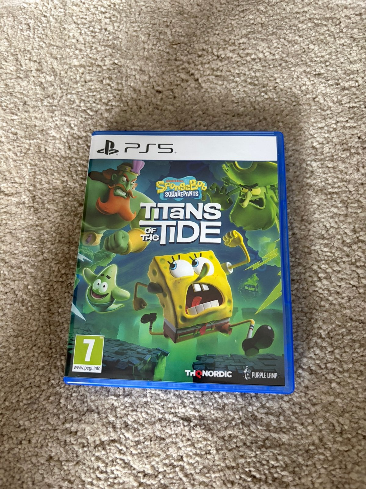 Spongebob Titans of the Tide PS5, Ophalen of Verzenden, Zo goed als nieuw
