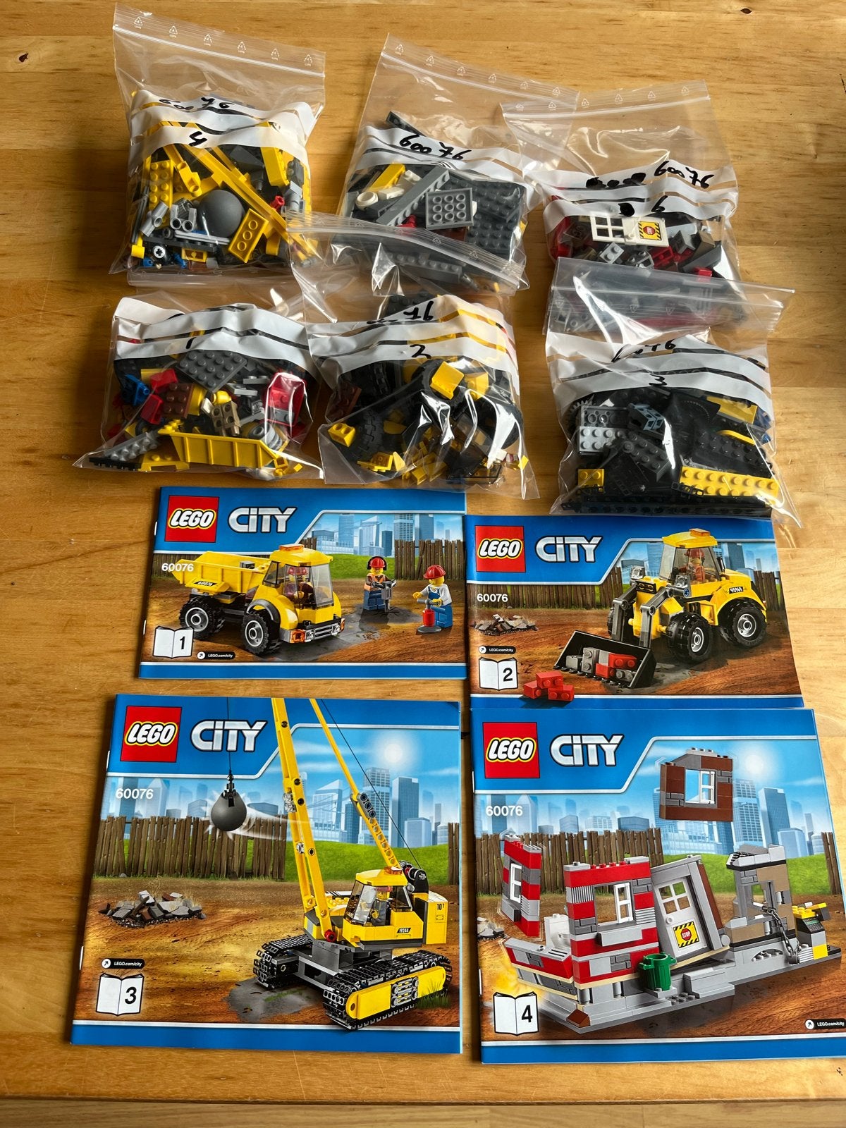 LEGO City 60076 Sloopterrein met instructieboekjes, Ophalen of Verzenden, Zo goed als nieuw