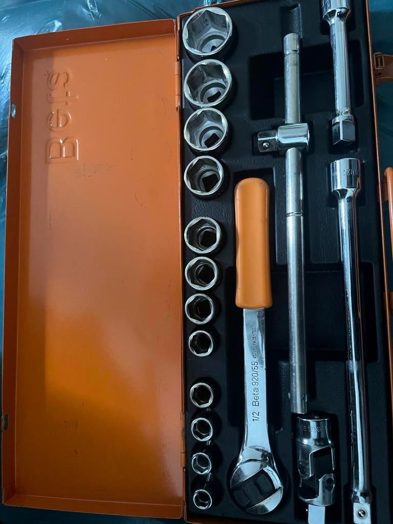 Doppenset beta 1/2, Auto diversen, Autogereedschap, Ophalen of Verzenden, Nieuw