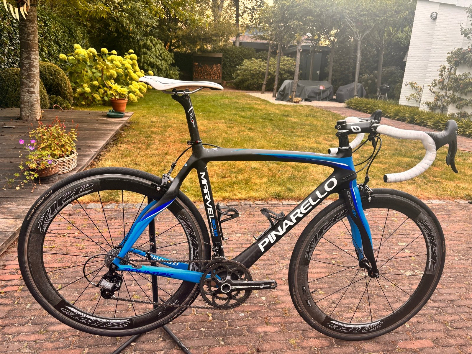 Pinarello Marvel racefiets met Zipp 404 wielen, Fietsen en Brommers, Fietsen | Racefietsen, Gebruikt, Carbon, Heren, Meer dan 20 versnellingen