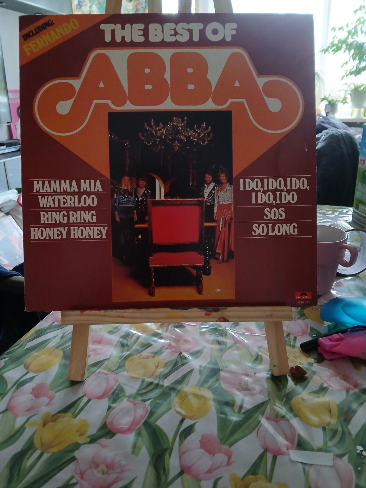 ABBA - The Best Of ABBA LP (Inclusief Fernando), LP, Gebruikt, Pop, Ophalen of Verzenden