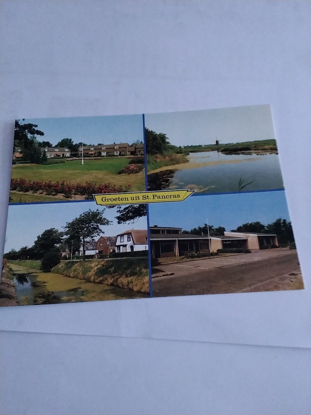 Groeten uit St. Pancras - Vintage Ansichtkaart, Ophalen of Verzenden, 1960 tot 1980, Ongelopen, Zeeland