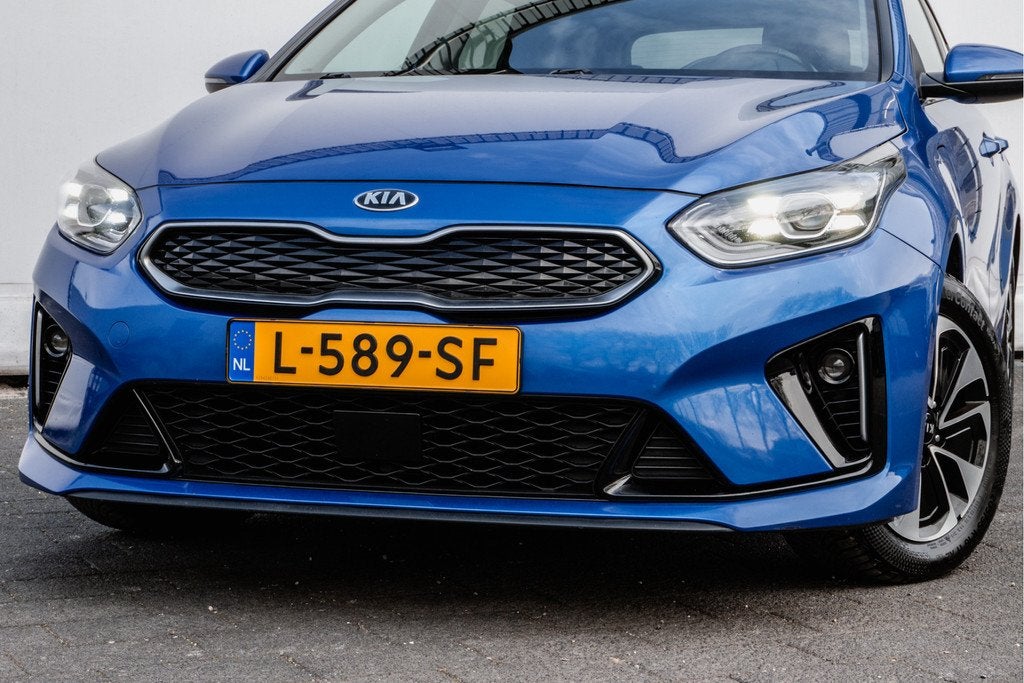 Kia Ceed Sportswagon 1.6 GDI PHEV DynamicPlusLine Trekhaak/, Auto's, 8 kWh, Gebruikt, Met garantie (alle), Blauw