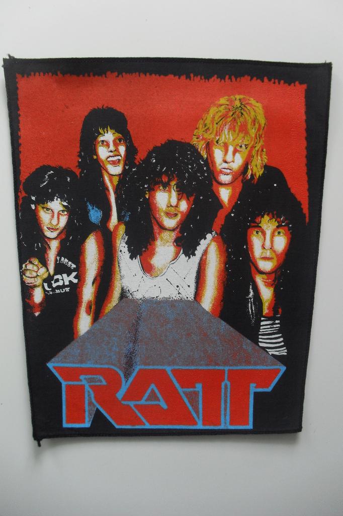 RATT muziek kleding back patches patch backpatch, Ophalen of Verzenden, Nieuw, Kleding