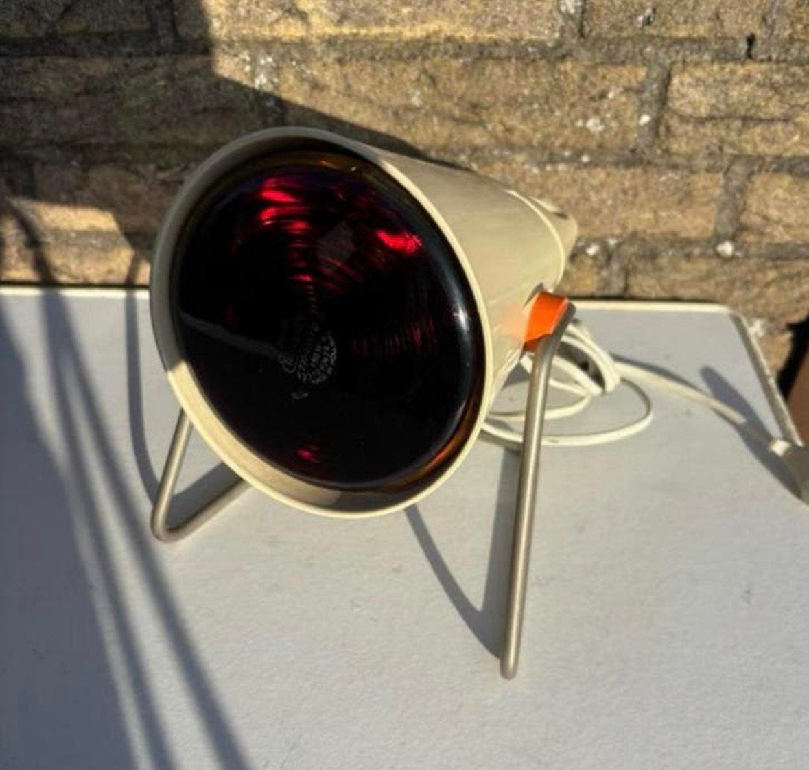 Retro Philips Infraphil Hp3609 Warmtelamp Jaren '60-'80, Ophalen of Verzenden, Gebruikt