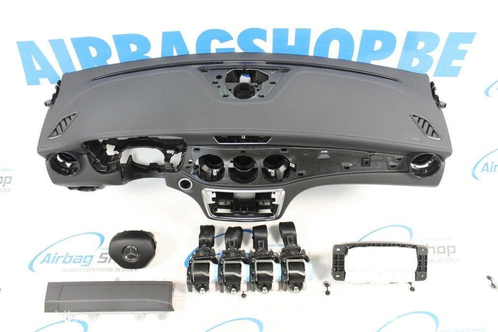 Airbag set - Dashboard grijs leder Mercedes CLA Klasse C117