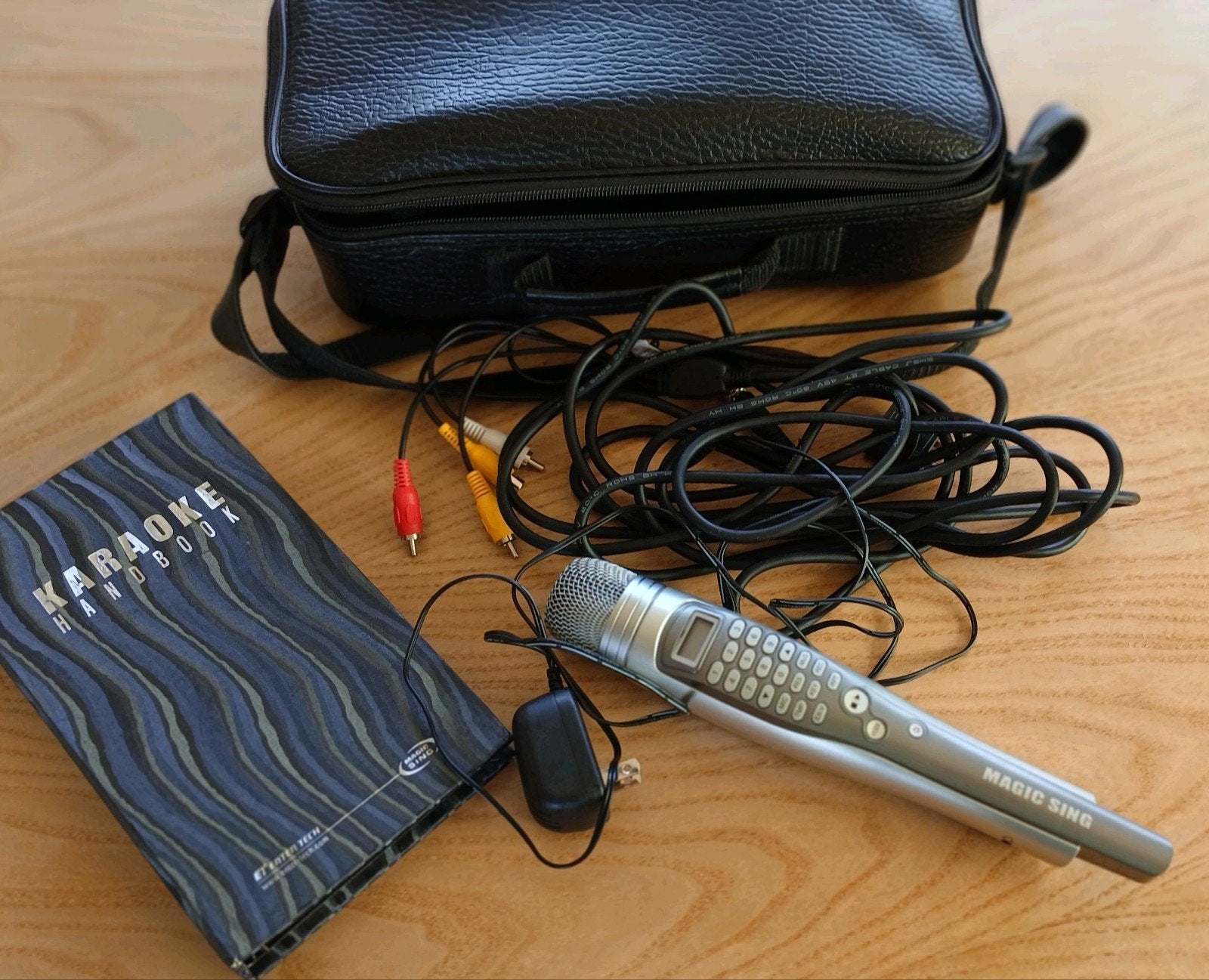 Karaoke Magic Sing microfoon compleet, Ophalen of Verzenden, Gebruikt, Overige instrumenten