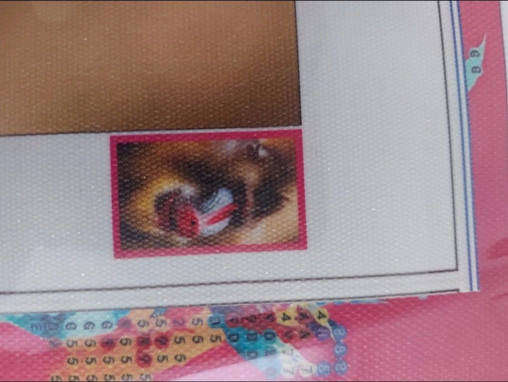 Diamond painting Mandril aap, Ophalen of Verzenden, Schilderen op nummer