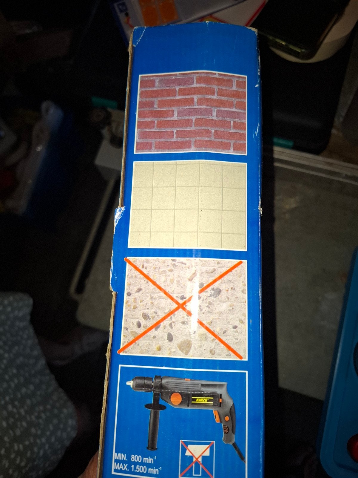 Kinzo Gatenzaagset 33-83 mm Ø voor Baksteen, Ophalen of Verzenden, Nieuw, Overige typen