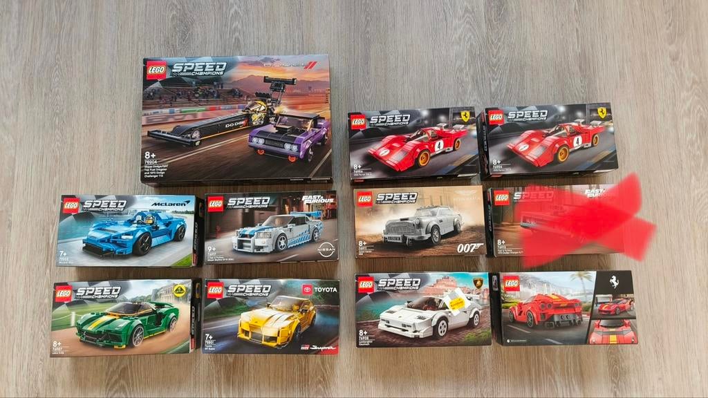 Lego speed champions - nieuw - niet geopend, Verzenden, Overige schalen, Onderdeel