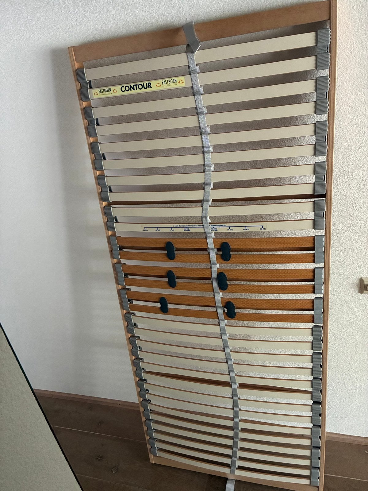Eastborn Contour lattenbodem 90x210 cm, Huis en Inrichting, Slaapkamer | Matrassen en Bedbodems, Ophalen, Gebruikt, 90 cm, Eenpersoons