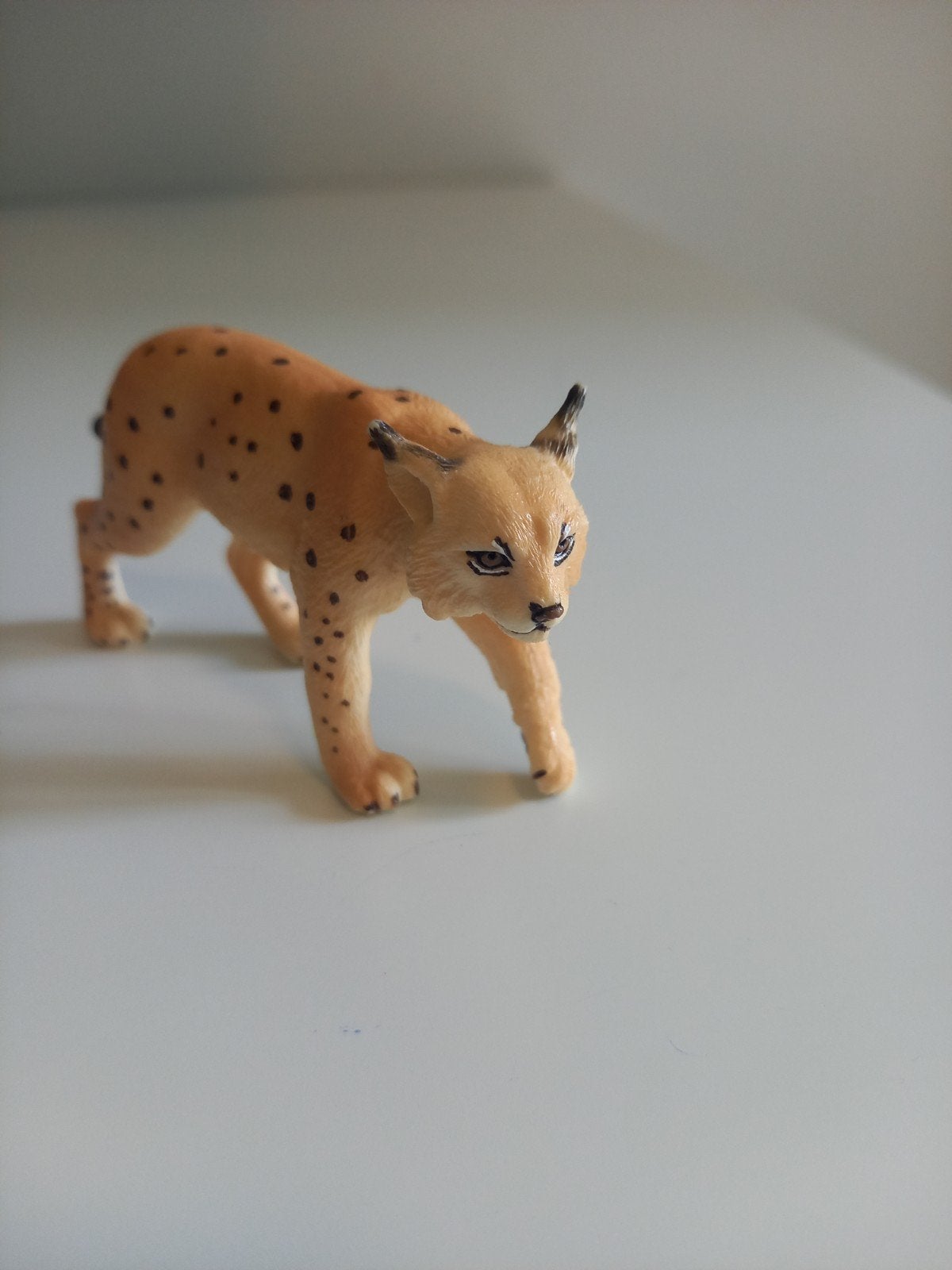 Schleich lynx, Ophalen of Verzenden, Zo goed als nieuw, Hond of Kat, Beeldje of Figuurtje