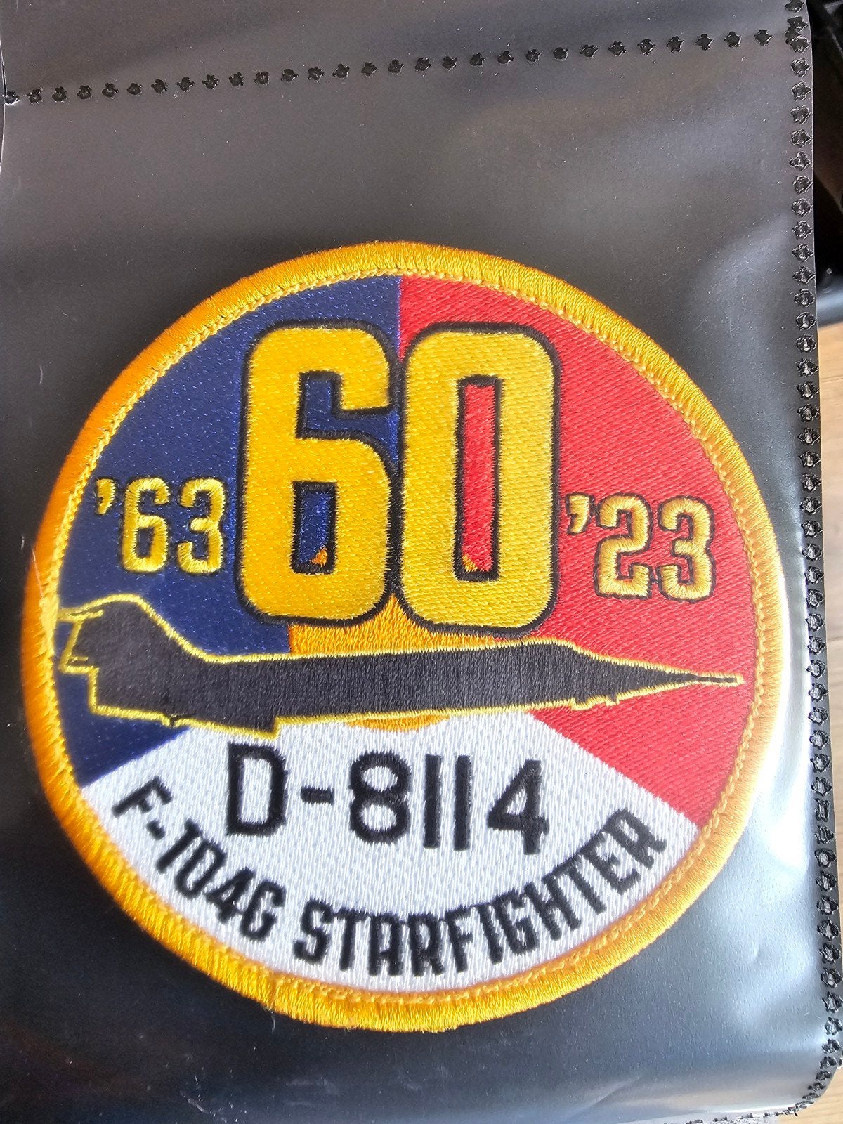 F-104 patch, Ophalen of Verzenden, Zo goed als nieuw, Patch, Badge of Embleem