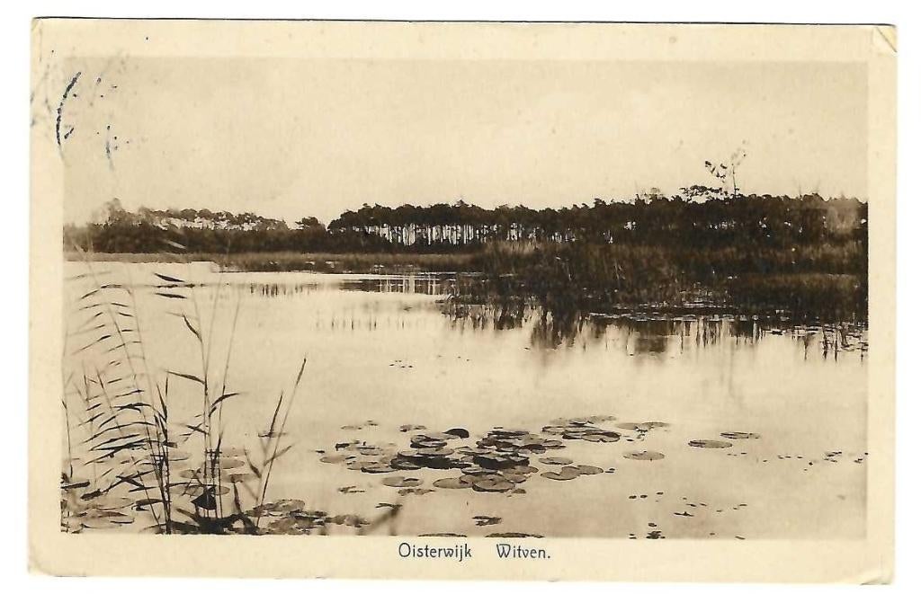 Oisterwijk - Witven, Verzenden, 1920 tot 1940, Gelopen, Noord-Brabant