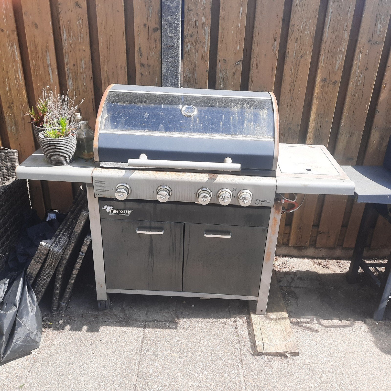 Gratis af te halen Gas BBQ, Tuin en Terras, Ophalen, Gebruikt, Gas