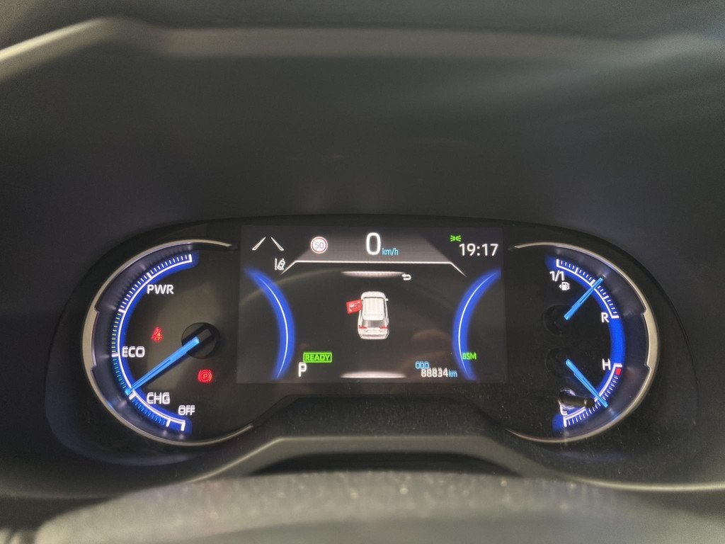 Toyota RAV4 2.5 Hybrid AWD Bi-Tone, Auto's, Toyota, Automaat, Gebruikt, Euro 6, 4 cilinders