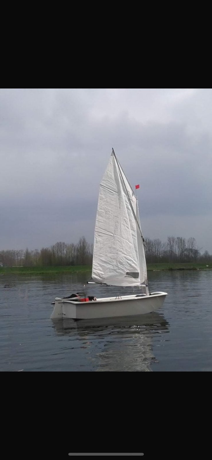 Te koop optimist, Ophalen, Gebruikt
