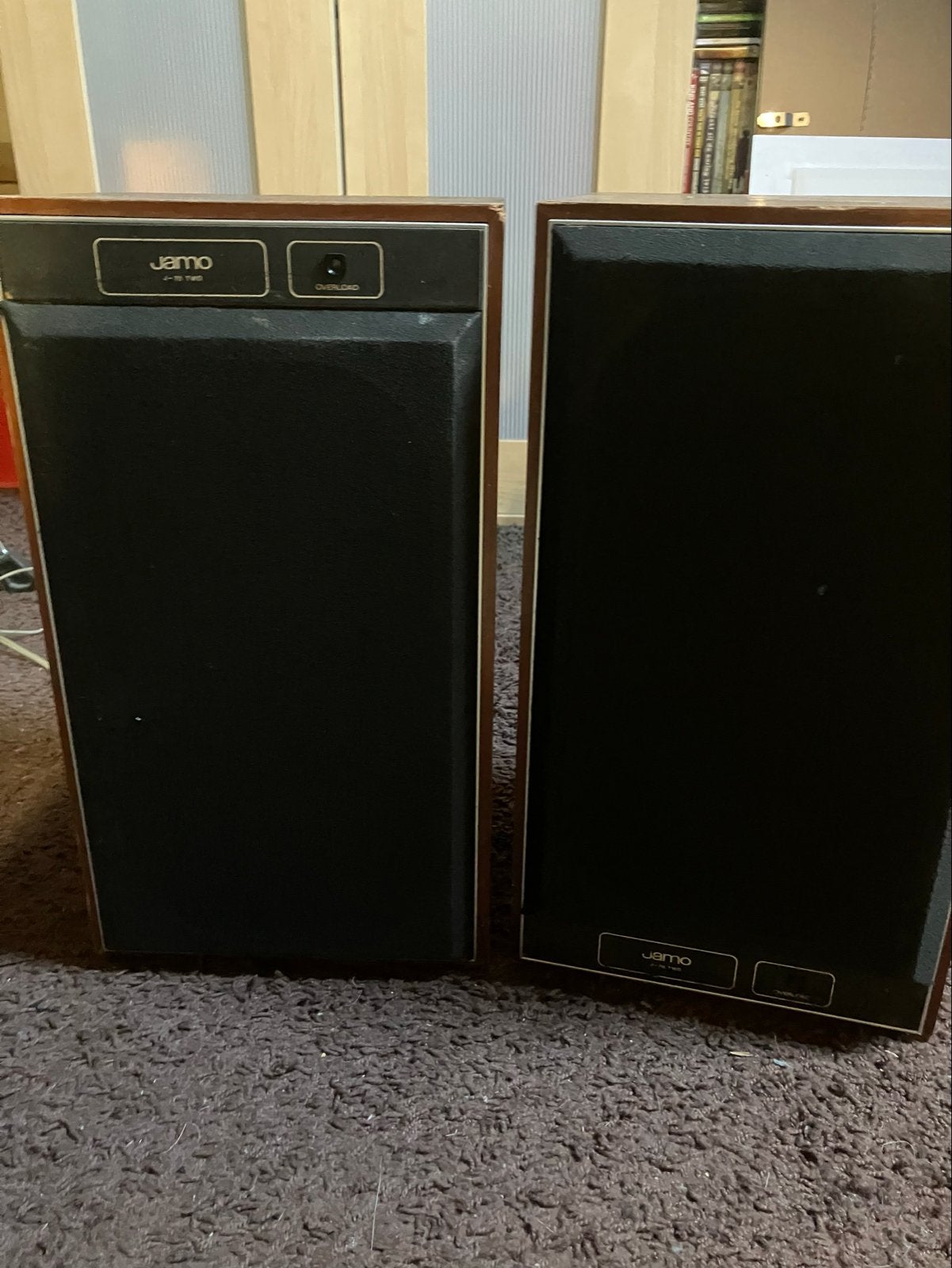 Vintage Jamo J-70 Two speakers - Werkend, Ophalen of Verzenden, Gebruikt, Stereo speakers, Jamo