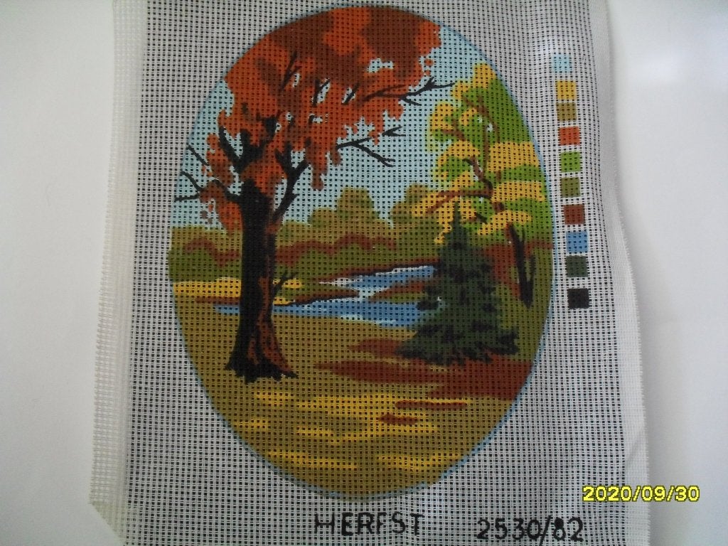 NIEUW Voorbedrukt stramien Herfst 2530/82. Verkoop ook DMC, Ophalen of Verzenden, Nieuw, Handborduren, Onderdeel of Toebehoren