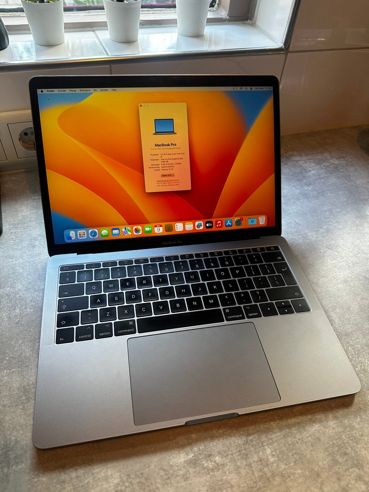 Macbook Pro 13” Uitstekende Staat, Computers en Software, 2 tot 3 Ghz, Qwerty, 8 GB, 13 inch