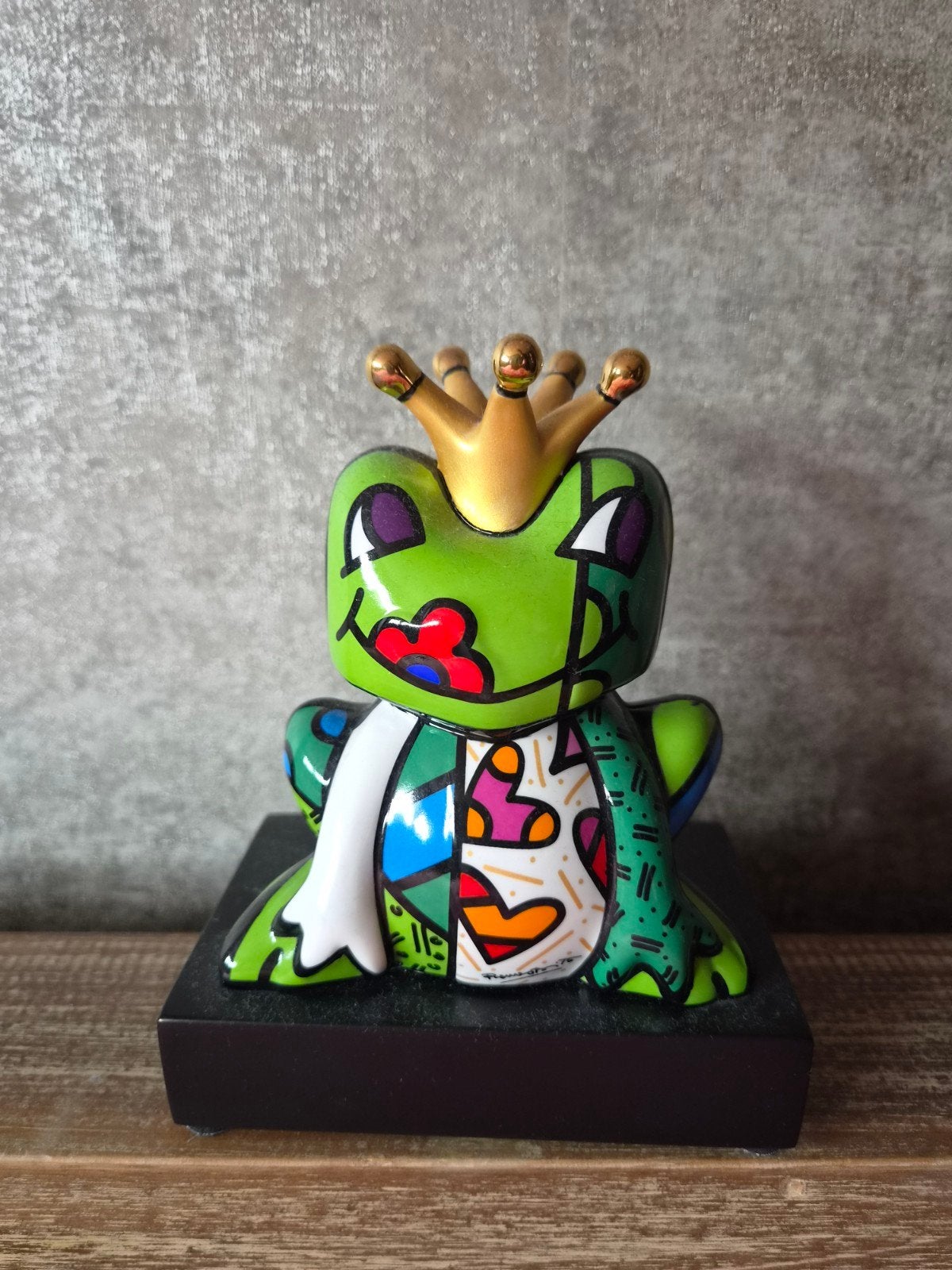 Romero Britto Kikker Prince, Antiek en Kunst, Ophalen of Verzenden