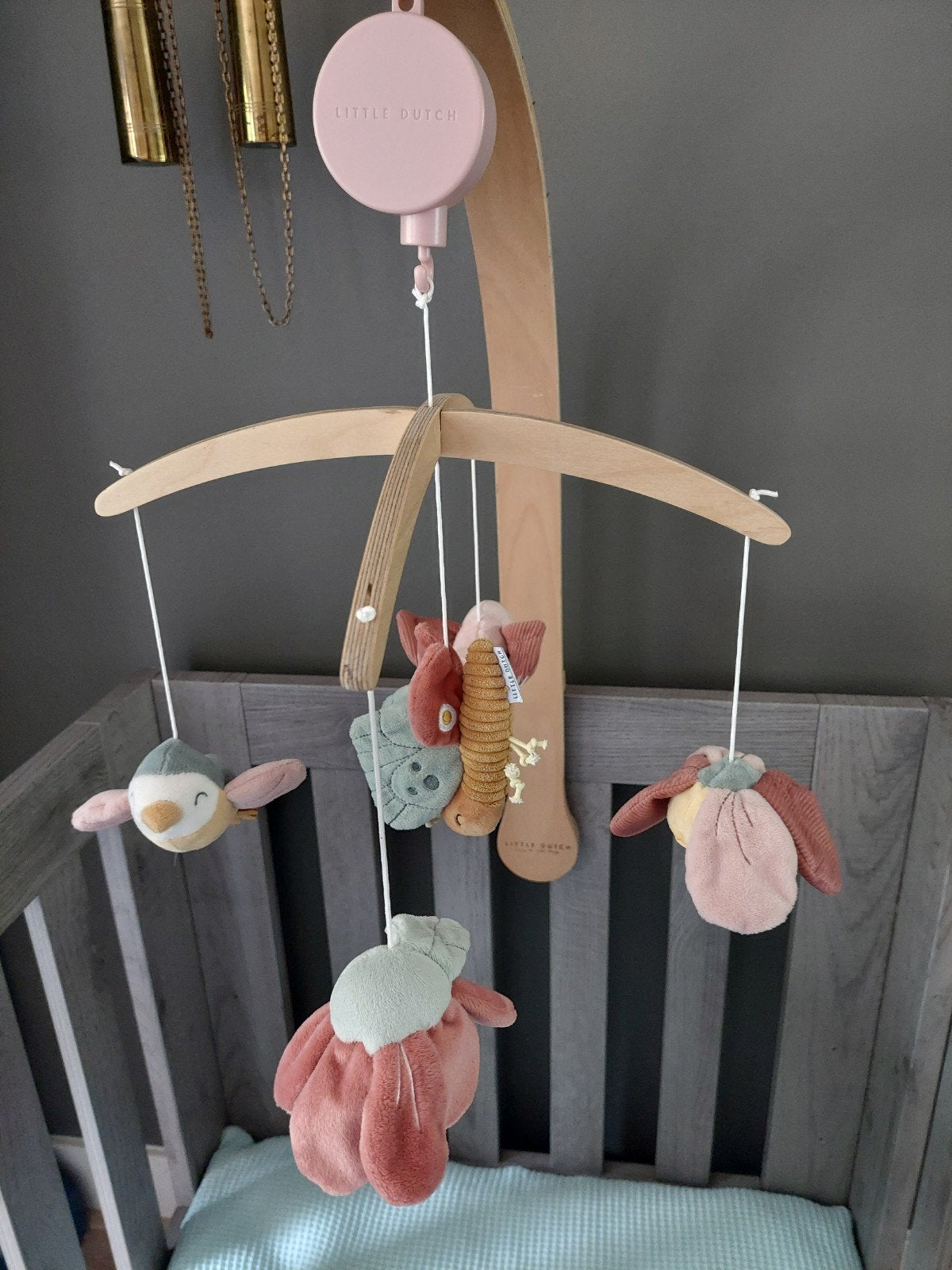 Little Dutch Muziekmobiel en maxi cosi hanger voor ledikant, Kinderen en Baby's, Speelgoed | Babyspeelgoed, Ophalen, Zo goed als nieuw