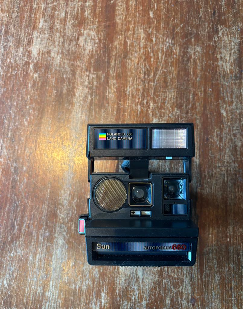 Polaroid 600 Land Camera, Ophalen of Verzenden, Zo goed als nieuw, Polaroid