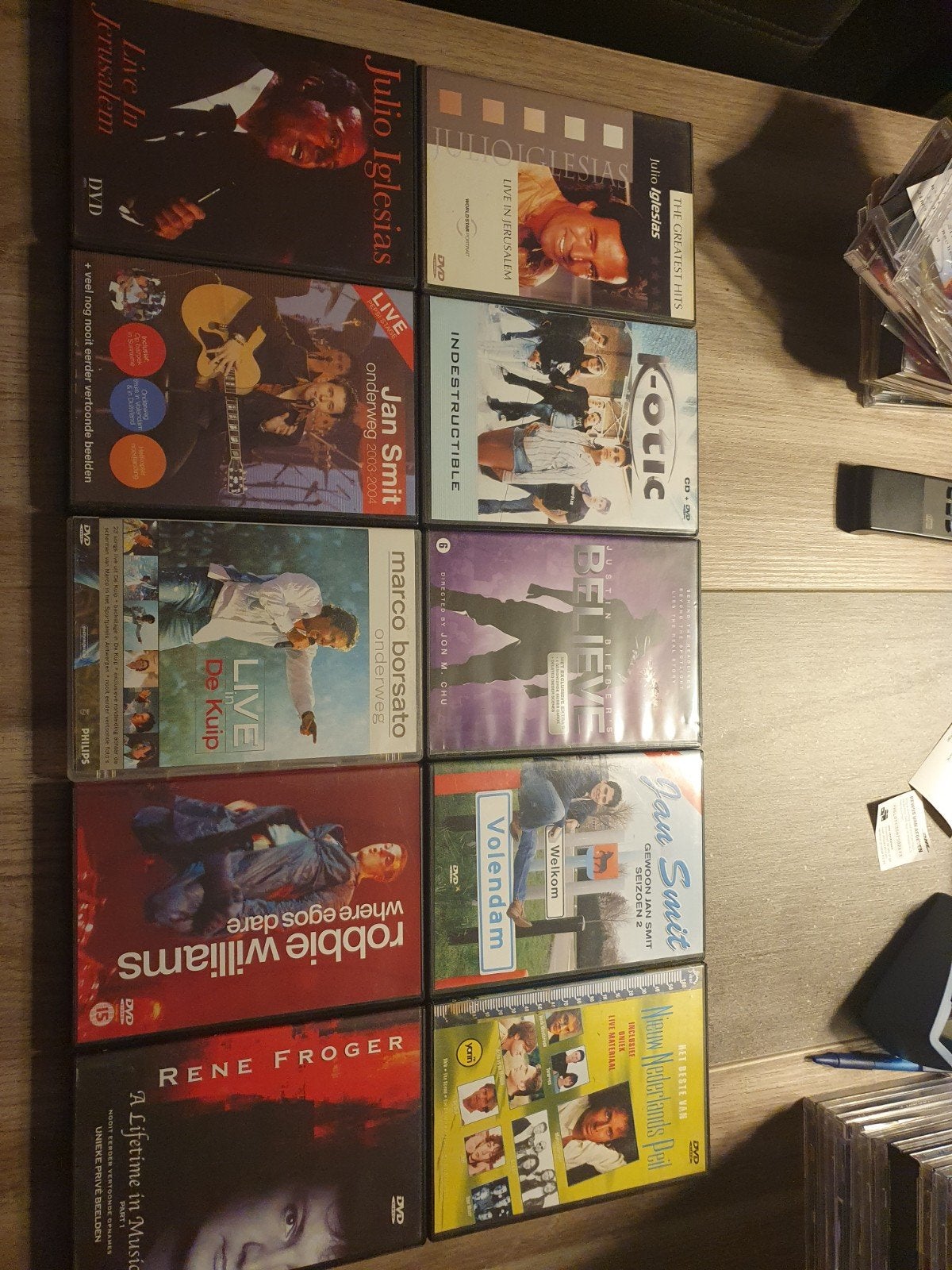 37 muziek dvd's, Alle leeftijden, Ophalen of Verzenden, Zo goed als nieuw