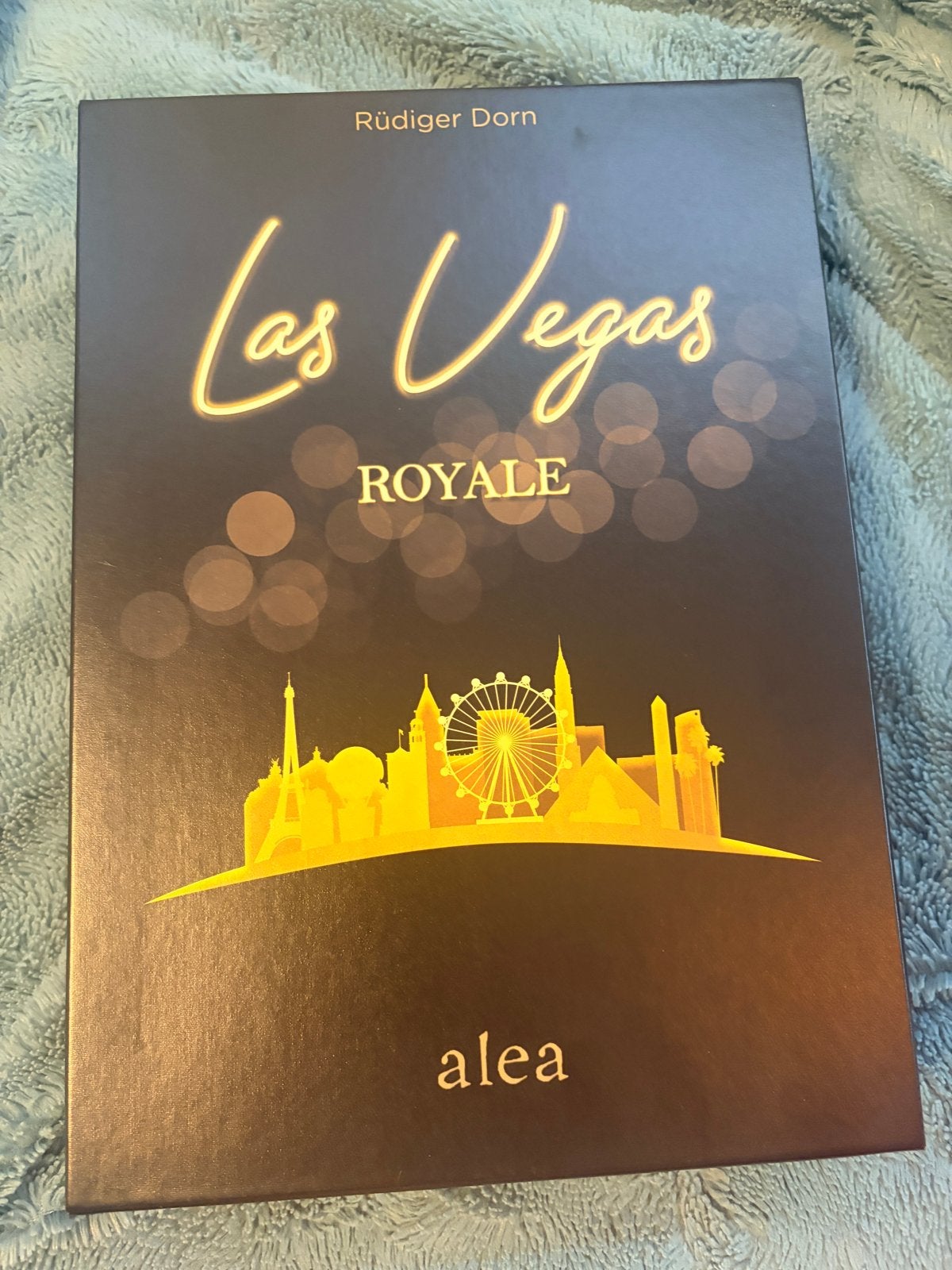 Las Vegas Royale Bordspel - Rüdiger Dorn - alea, Hobby en Vrije tijd, Gezelschapsspellen | Bordspellen, Ophalen of Verzenden, Zo goed als nieuw