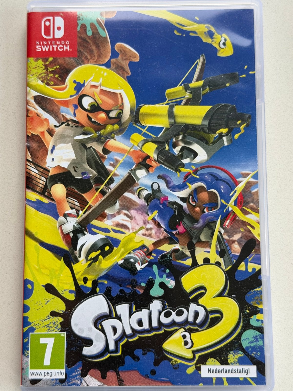 Splatoon 3 - Nintendo Switch (Zo goed als nieuw), Spelcomputers en Games, Online, Shooter, Ophalen of Verzenden, Zo goed als nieuw