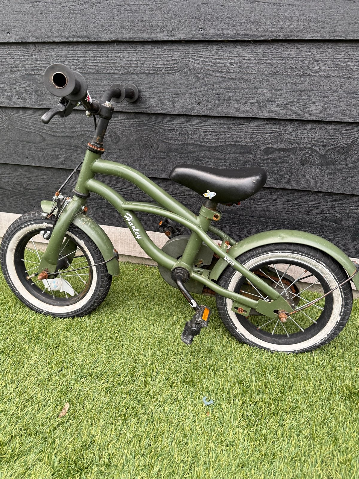 Kinderfiets 12 inch - Opknapper, Ophalen, Gebruikt, Terugtraprem, Minder dan 16 inch