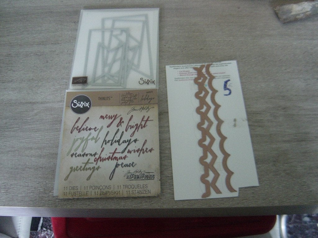 stampin up sizzix mallen, Hobby en Vrije tijd, Ophalen of Verzenden, Zo goed als nieuw, Frame of Mal, Sizzix