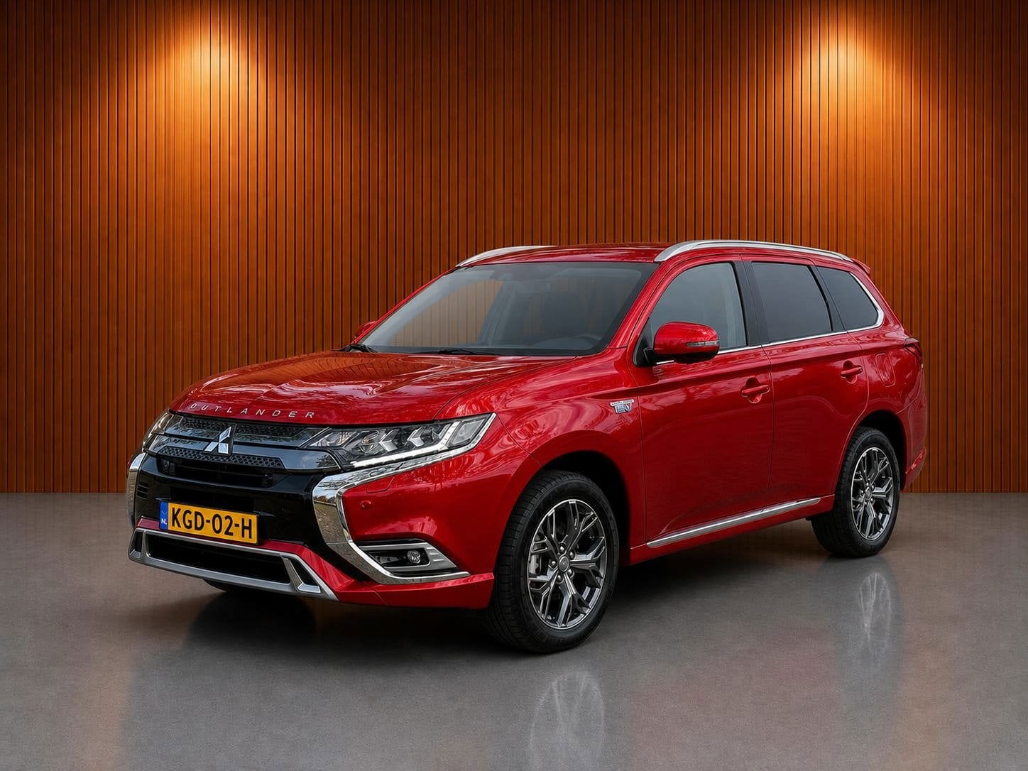Mitsubishi Outlander 2.4 PHEV Instyle Leder, Pano, 360 camer, Auto's, Automaat, 135 pk, Euro 6, 4 cilinders