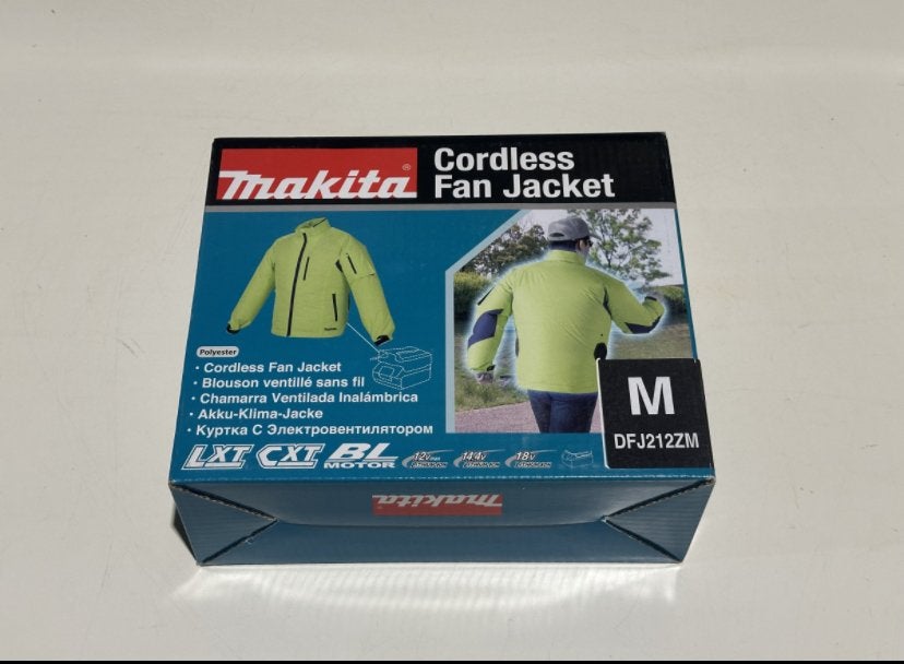 Makita DFJ212ZM Geventileerde Jas M 18V LXT / 12V CXT NIEUW, Info@makita.nl, Nieuw, Ophalen of Verzenden, Park Forum 1101, 5657 HK Eindhoven, Nederland