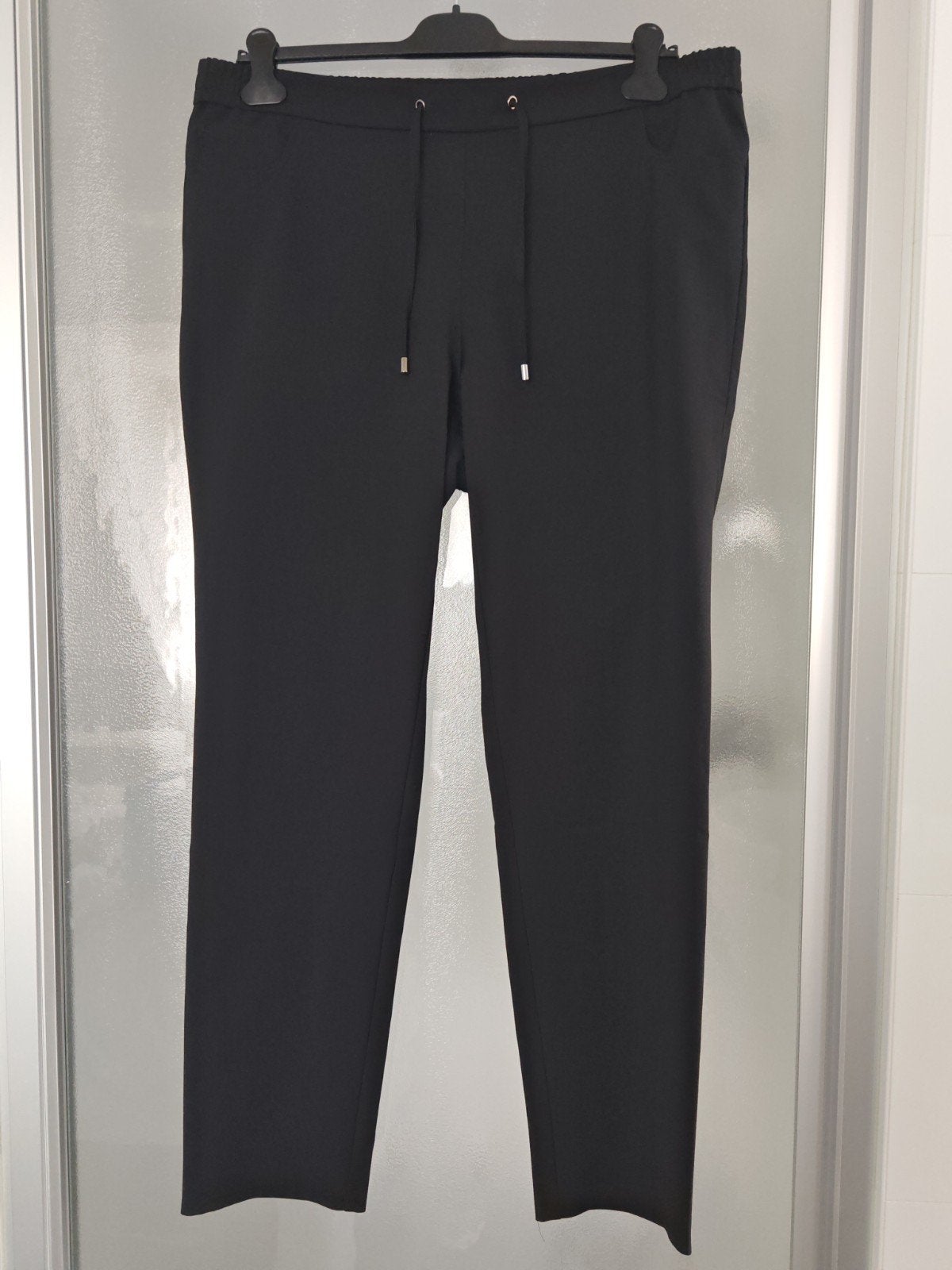 Zwarte Frank Walder Brenda broek maat 48, Zwart, Maat 46/48 (XL) of groter, Ophalen of Verzenden, Zo goed als nieuw