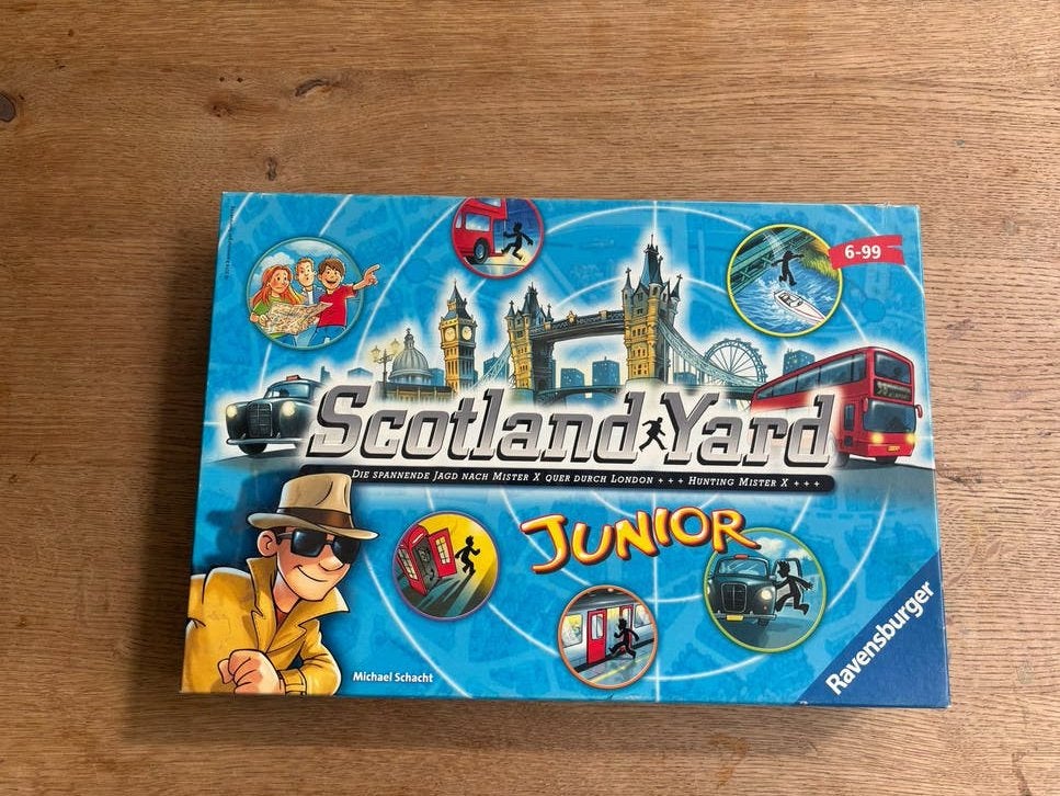 Scotland Yard Junior Ravensburger Bordspel, Ophalen of Verzenden, Gebruikt
