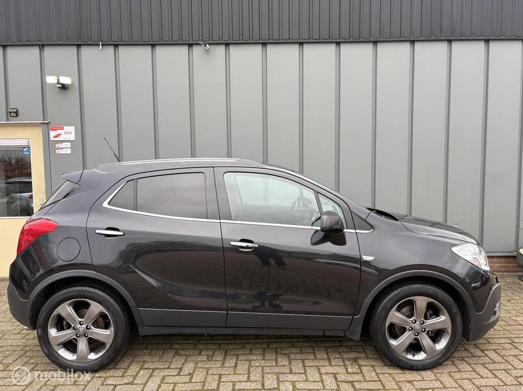 Opel Mokka 1.4 T Cosmo, Auto's, Euro 5, 15 km/l, Gebruikt, Leder en Stof