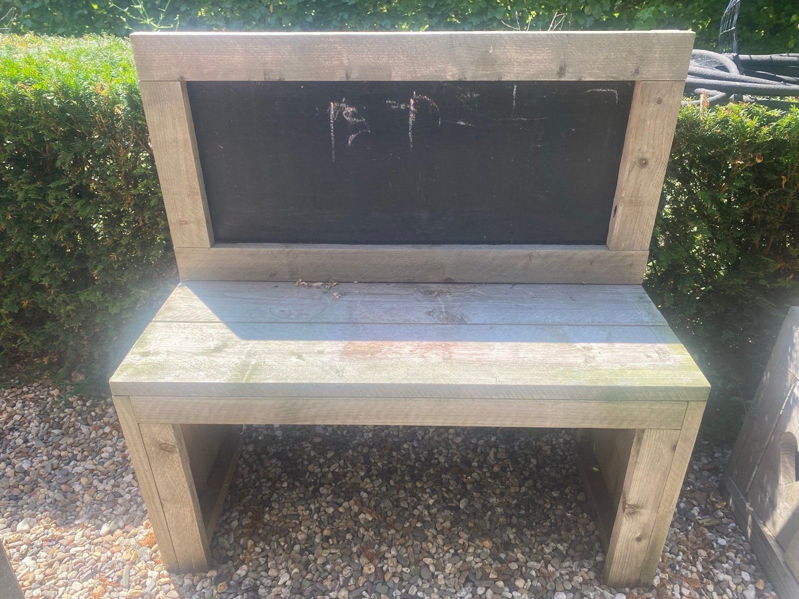 Houten speelkeuken met krijtbord en speelgoed, Ophalen, Gebruikt, Overige typen