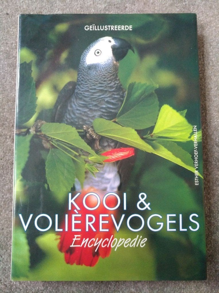 Boek | Kooi en Voliere vogels Encyclopedie ( hardcover ), Boeken, Ophalen, Zo goed als nieuw, Vogels