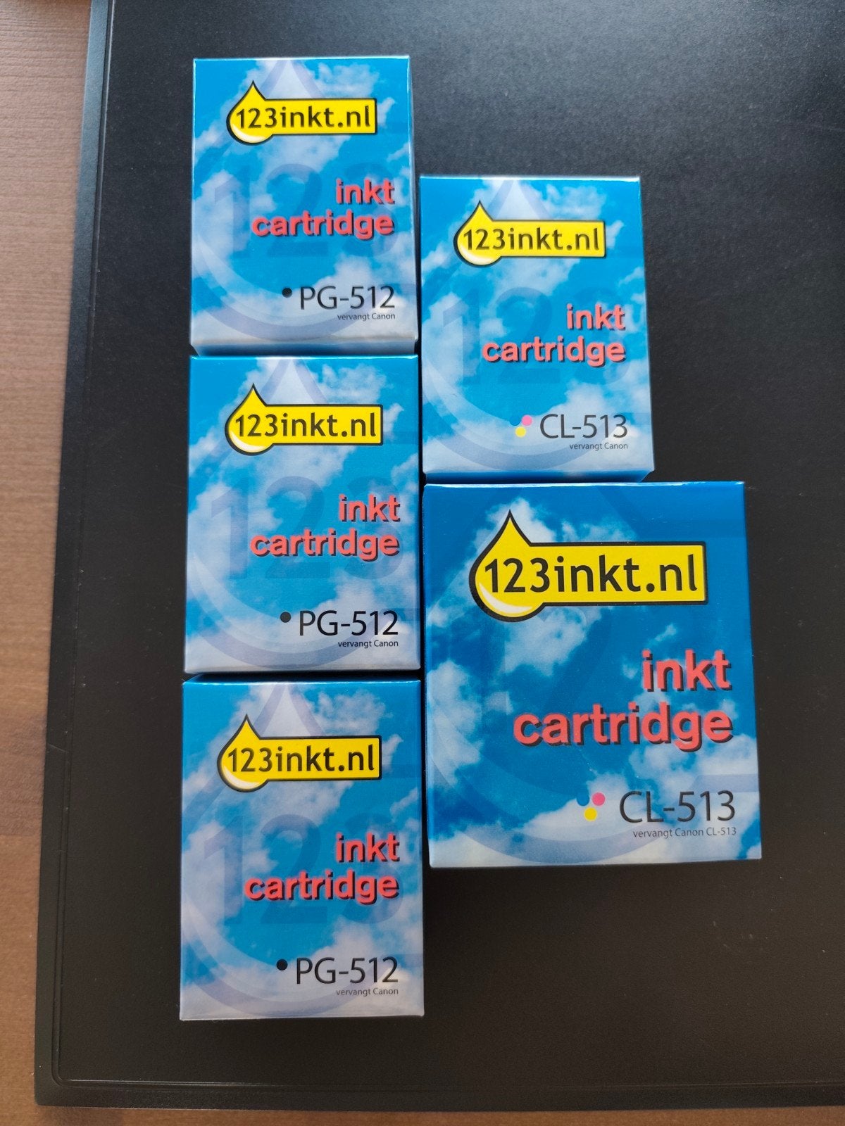 Inktcartridges PG-512 en CL-513 (voor Canon), Computers en Software, Ophalen, Nieuw