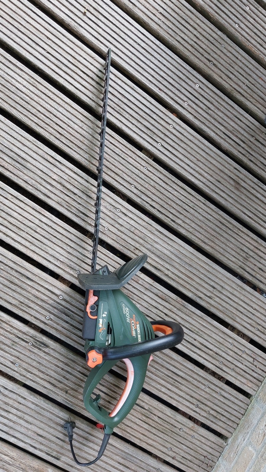 Black & Decker GT660 heggenschaar 600W 60cm, Tuin en Terras, Ophalen, Gebruikt, Elektrisch, Black & Decker