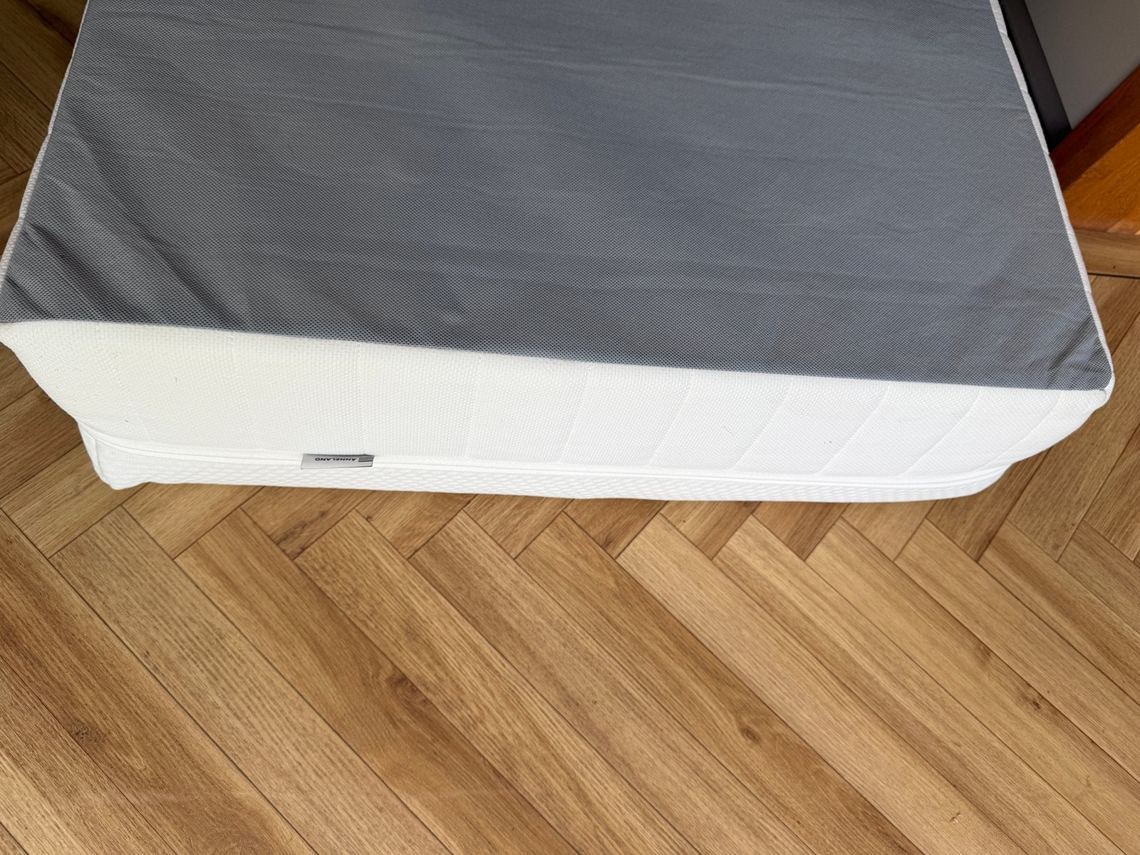 2x IKEA ÅNNELAND matras wit 80x200 cm, Huis en Inrichting, Slaapkamer | Matrassen en Bedbodems, Ophalen, Eenpersoons, Zo goed als nieuw