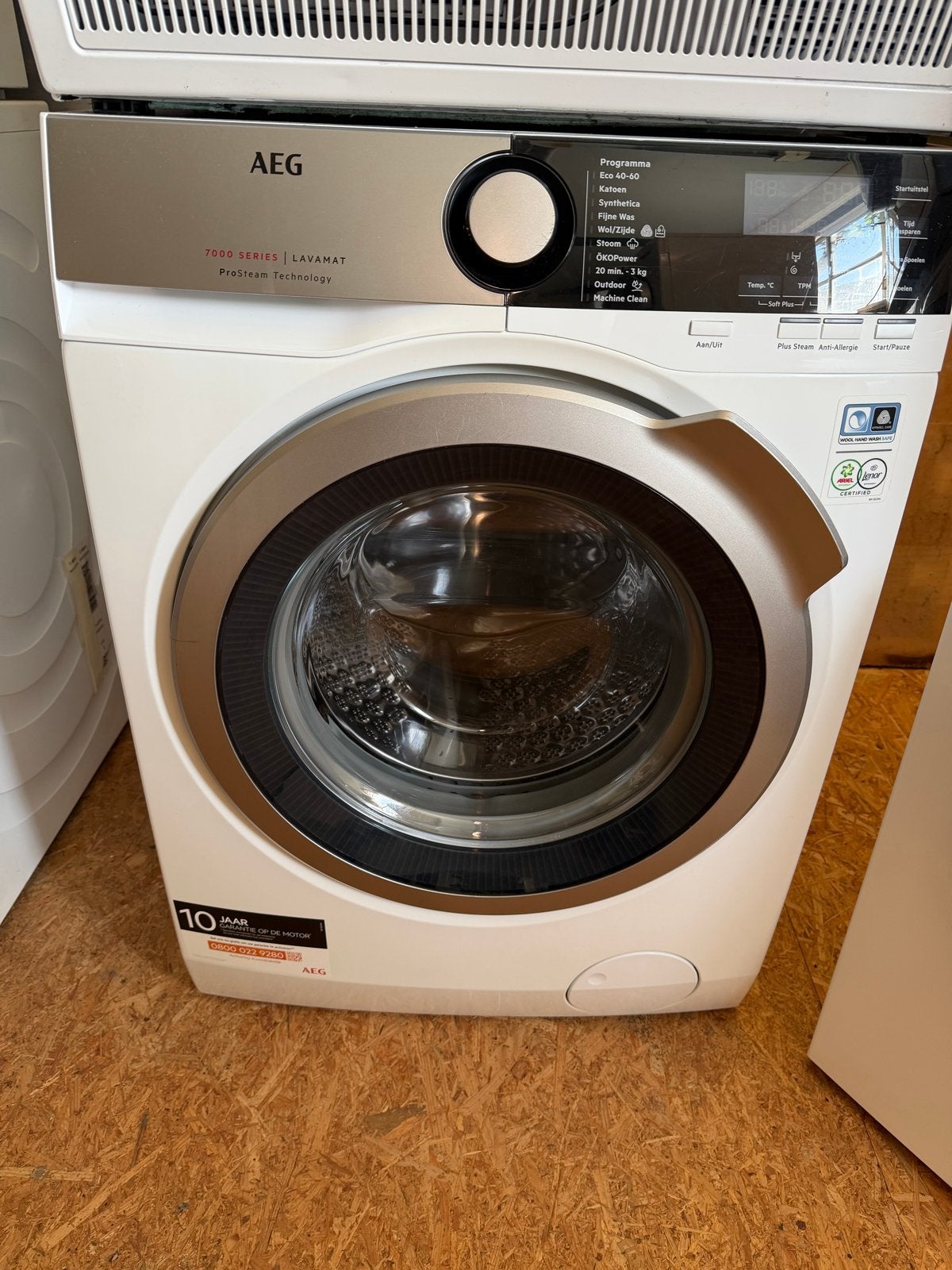 AEG Lavamat 9kg 1600 toeren wasmachine, Witgoed en Apparatuur, Ophalen, 8 tot 10 kg, Voorlader, Kort programma