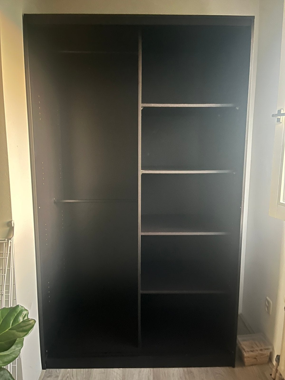 Ikea kast 121x60x205, Huis en Inrichting, Kasten | Kledingkasten, Ophalen, Gebruikt, 100 tot 150 cm, 200 cm of meer
