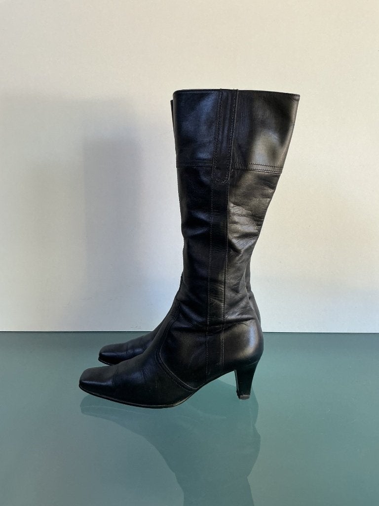 Gabor vintage laarzen | zwart  | 36½ | Gratis verzenden, Hoge laarzen, Verzenden, Zwart, Gabor