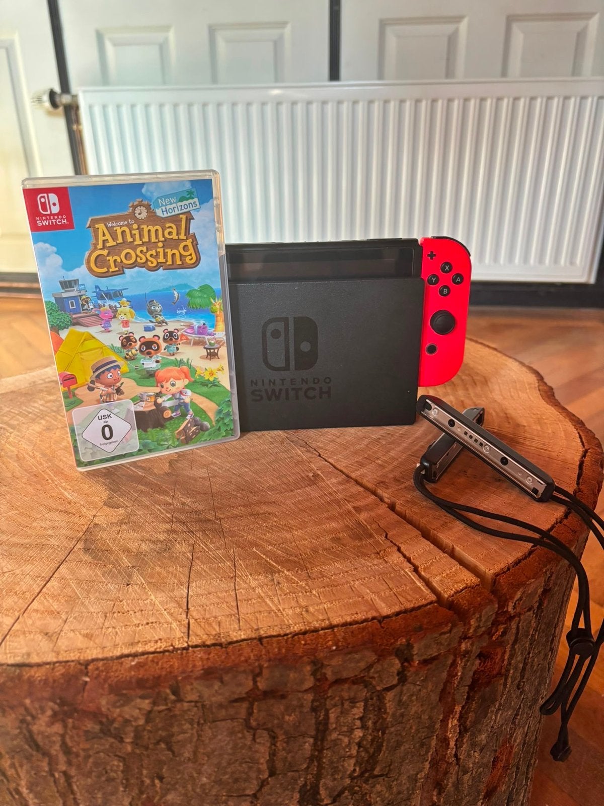 Nintendo Switch met Animal Crossing: New Horizons, Met games, Verzenden, Met 2 controllers, Zo goed als nieuw